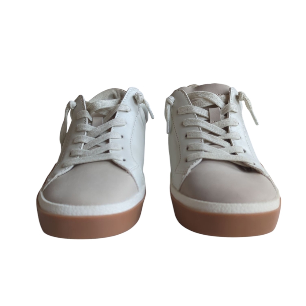 DV Dolce Vita Harryson Faux Leather Lace Up Sneakers 7.5 Blush Multi - Picture 7 of 16